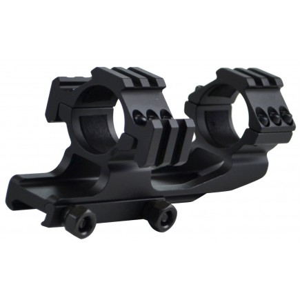 Tactical 30 mm 1 One-Piece Scope Cantilever Pictinny See-Thru Ring Mount 