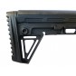 AR15 Mil-Spec Rubber Padded Cheek Rest and Butt Pad Stock