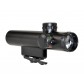 4X20MM Compact Rifle Scope with Illuminated Red/Green Duplex Reticle with AR Carry Handle Mount
