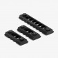 Set of 3 Lightweight KeyMod Alluminum Picatinny Rail 