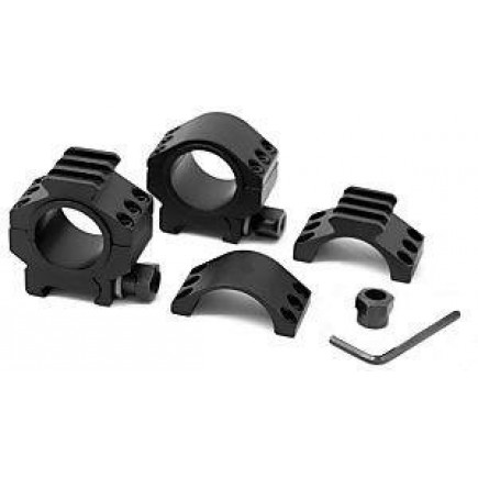 30Mm Tactical Scope Rings For Picatinny/Weaver Mounts