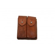Mauser Broomhandle Leather 2 Pack Pouch